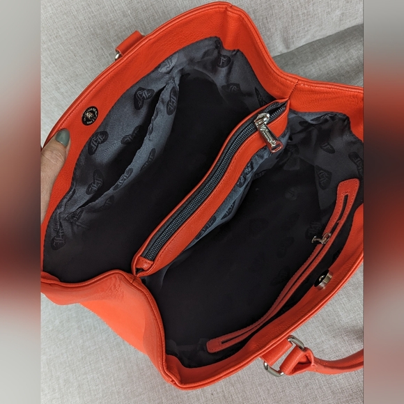 Disney Loungefly Minnie Mouse Satchel/Mini-Tote Purse - Picture 4 of 7